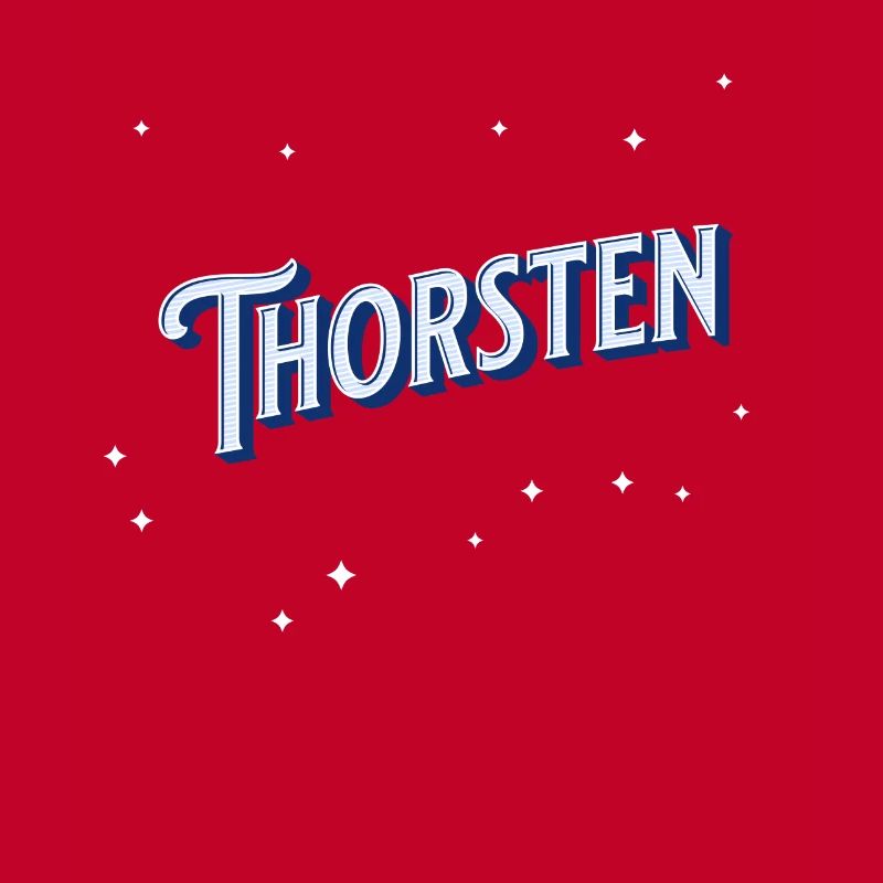 Thorsten's name personalized