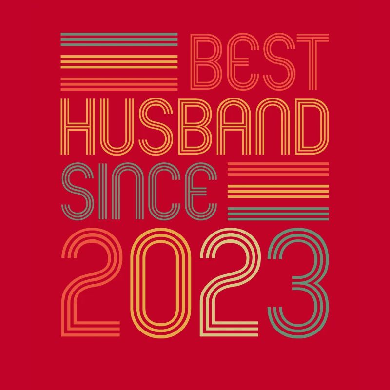 bester Ehemann seit 2023 1.Hochzeitstag