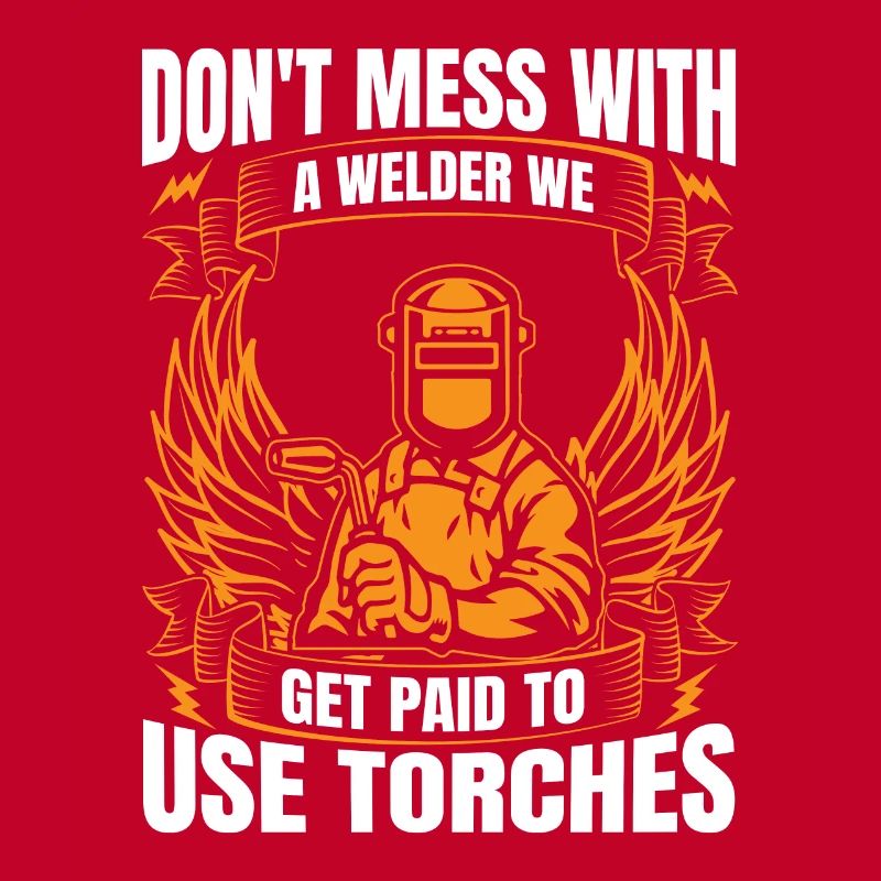 Ne jouez pas avec le soudeur que nous avons payé pour utiliser des torches cadeau