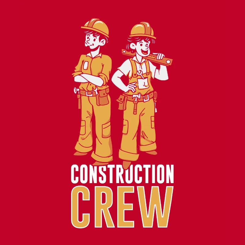 Construction Crew, Teamwork, Construction Site, Construction Construction Worker