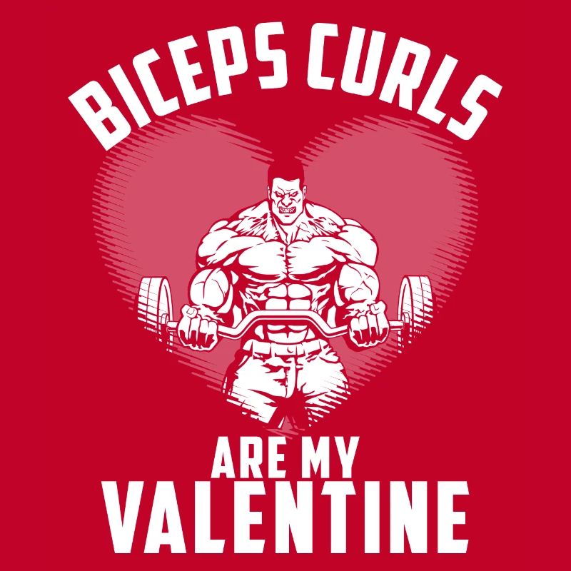 Les boucles de biceps sont ma Saint-Valentin