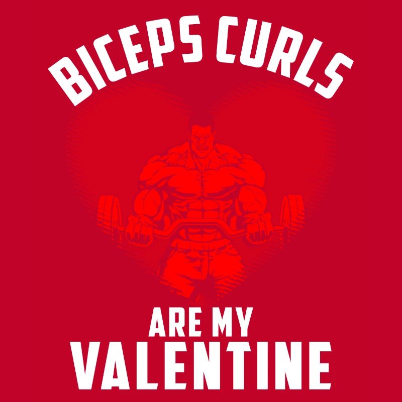 Les boucles de biceps sont ma Saint-Valentin