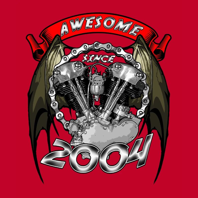 Awesome since 2004, Biker Geburtstag