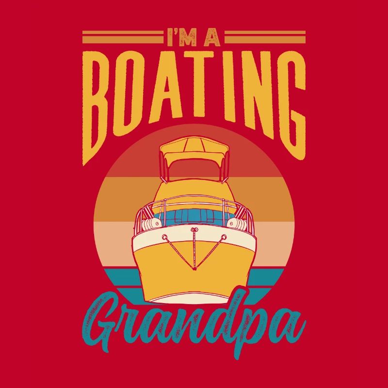 Ich Bin Ein Bootfahrender Opa Bootfahren Boot