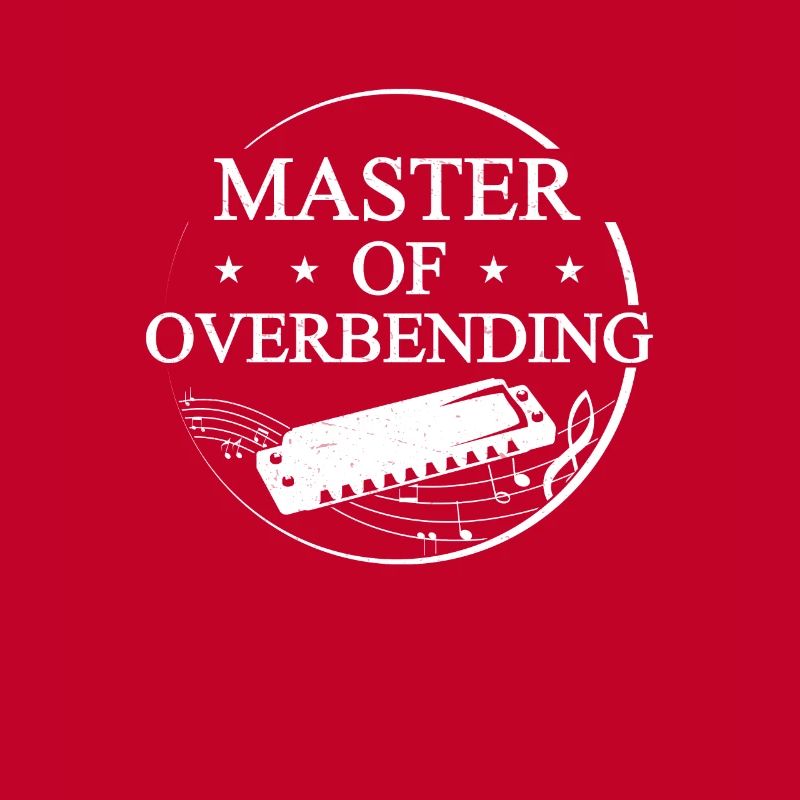 Maître de l’harmonica de l’overbending drôle