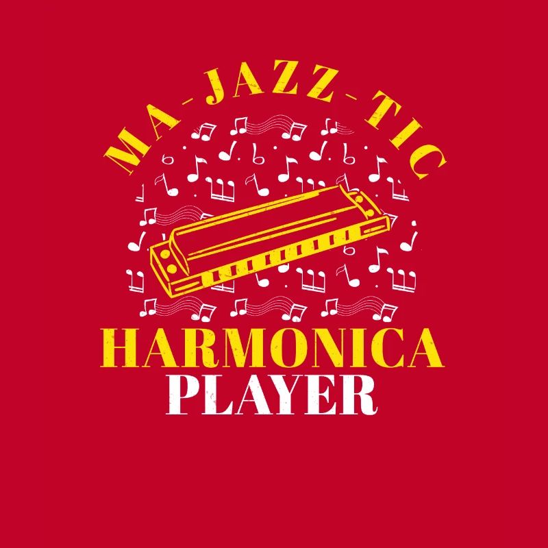 Harmonica Ma-Jazz-Tic harmonica player