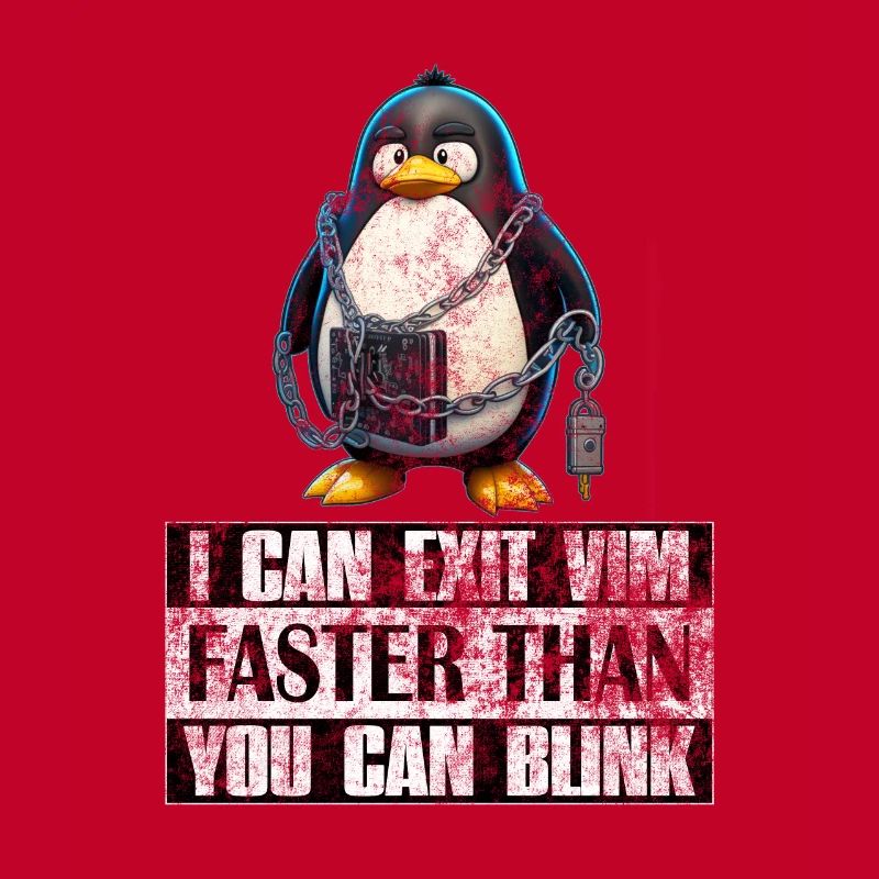 I Can Exit VIM Faster Than You Can Blink Linux