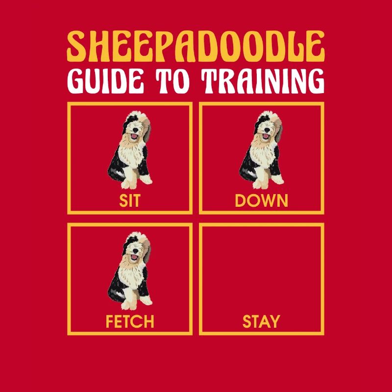Sheepadoodle Doodle Hund
