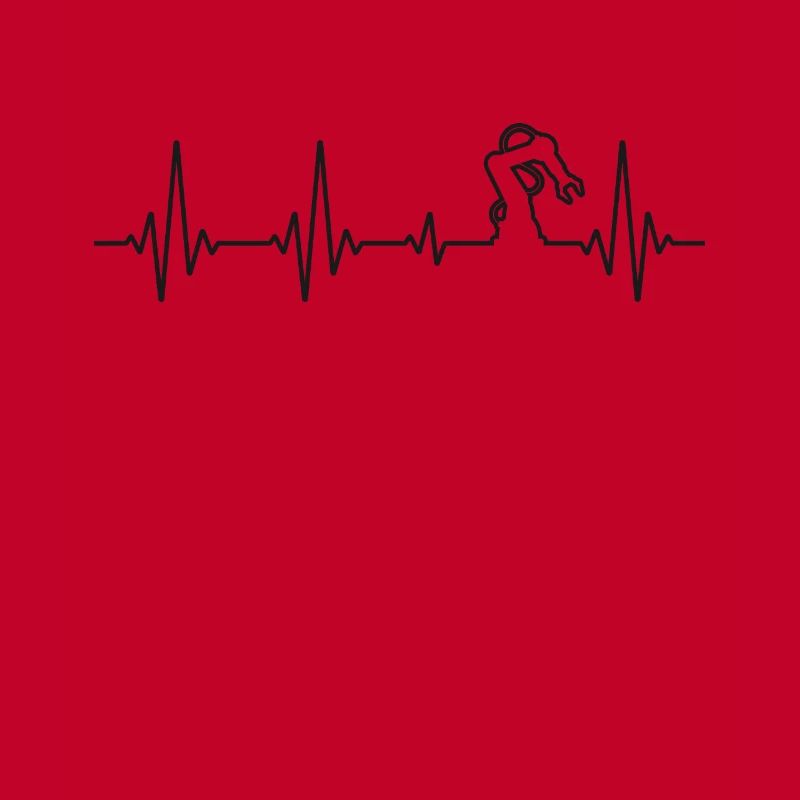 Robot Robotics Engineer Heartbeat