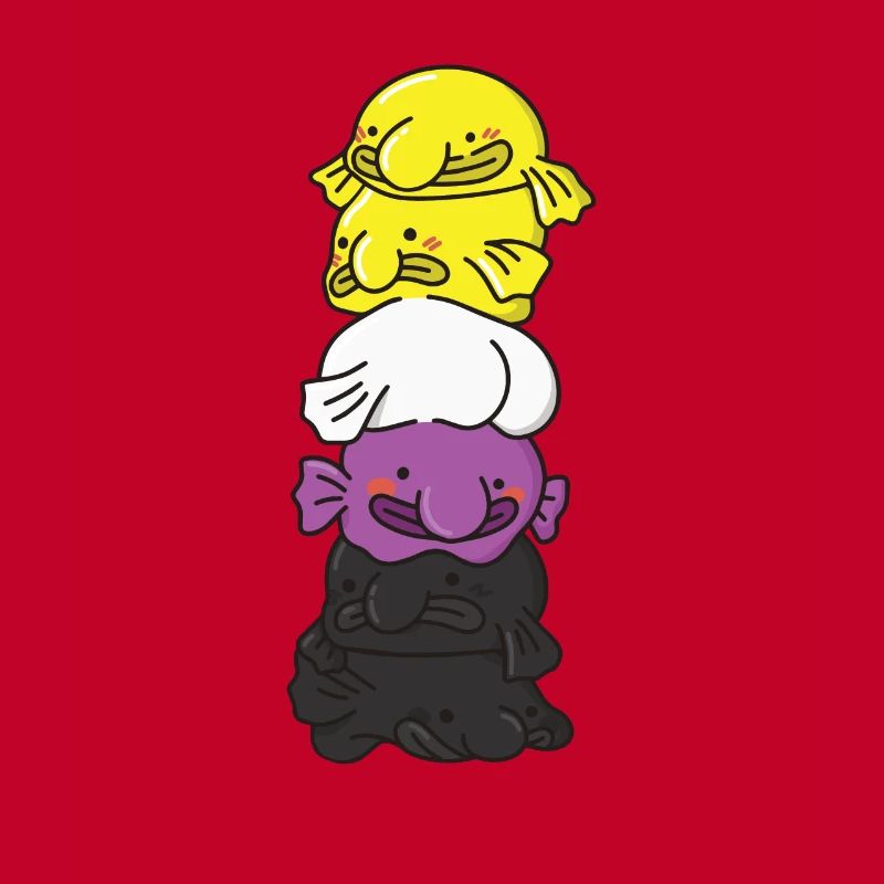 Nonbinary Flag Non Binary Pride LGBTQ Blobfisch