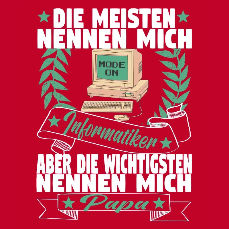Entwickler Informatik Computer Programmierer Vater