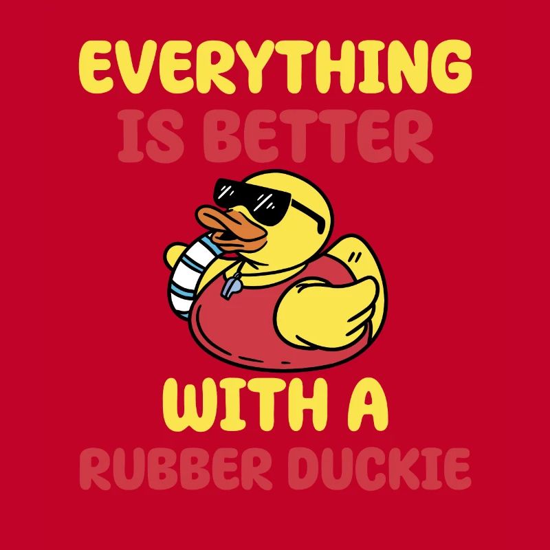 Bathing duck gift