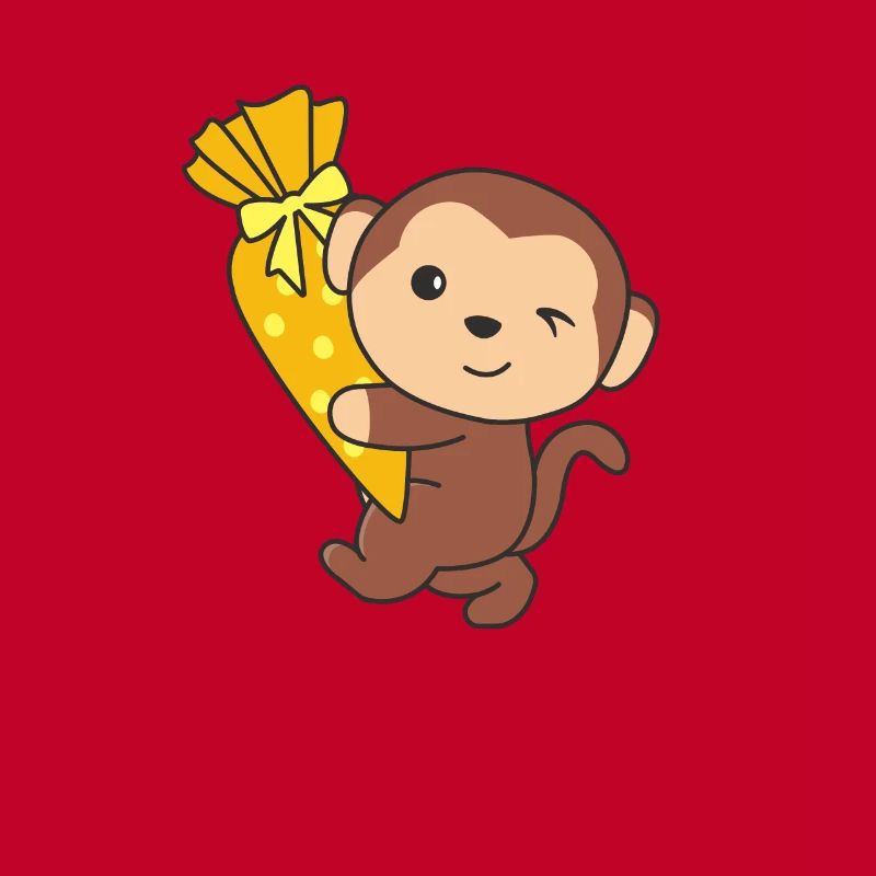 bye bye kindergarten hello school monkey