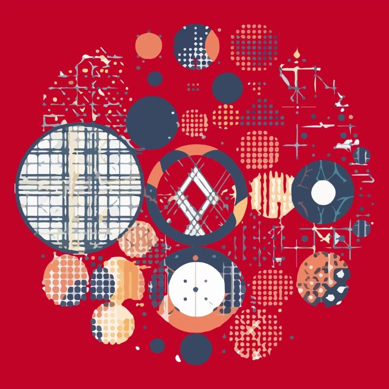 Vintage geometric pattern