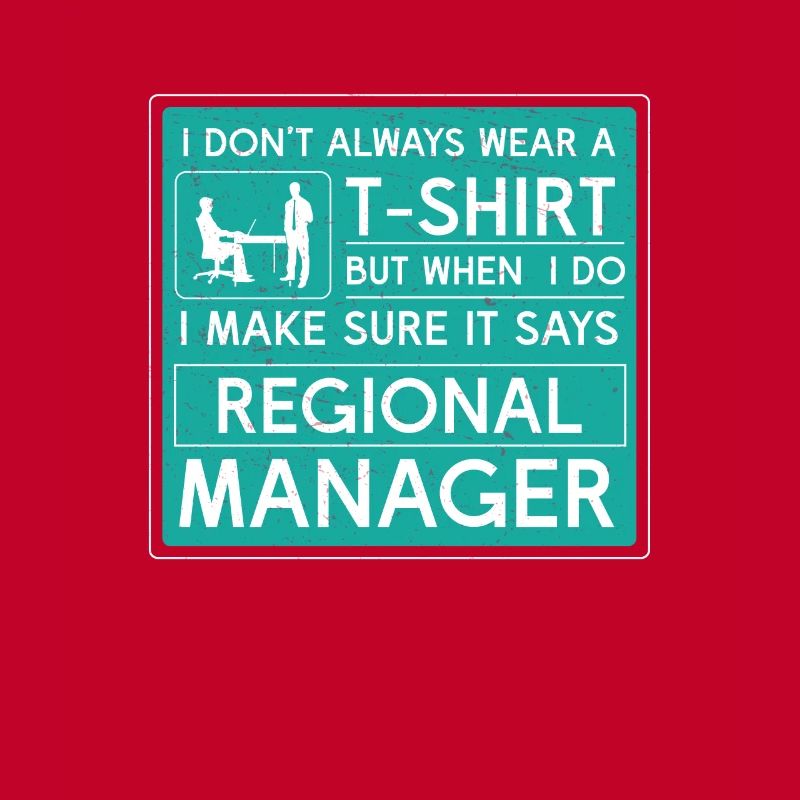 Make sure it's Regional Manager