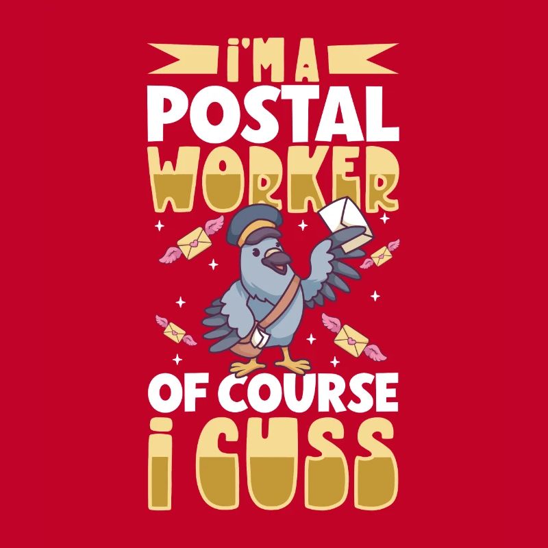 Commis des postes Postlady Postman Post Office