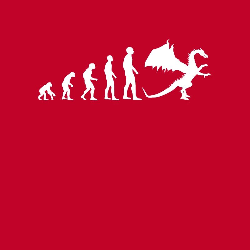evolution jdr dragon man humor role-playing game