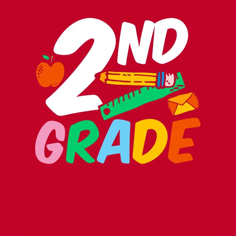 Second Grade Second Grader Teacher Student School