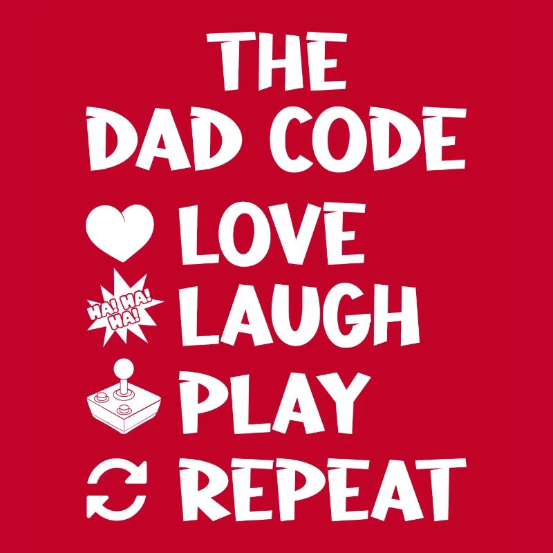 Le Dad Code Love Laugh Play Repeat