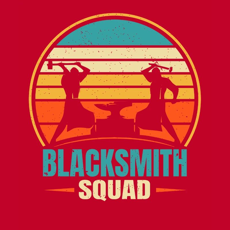 Blacksmith Squad Retro Metalsmith Gift Idea