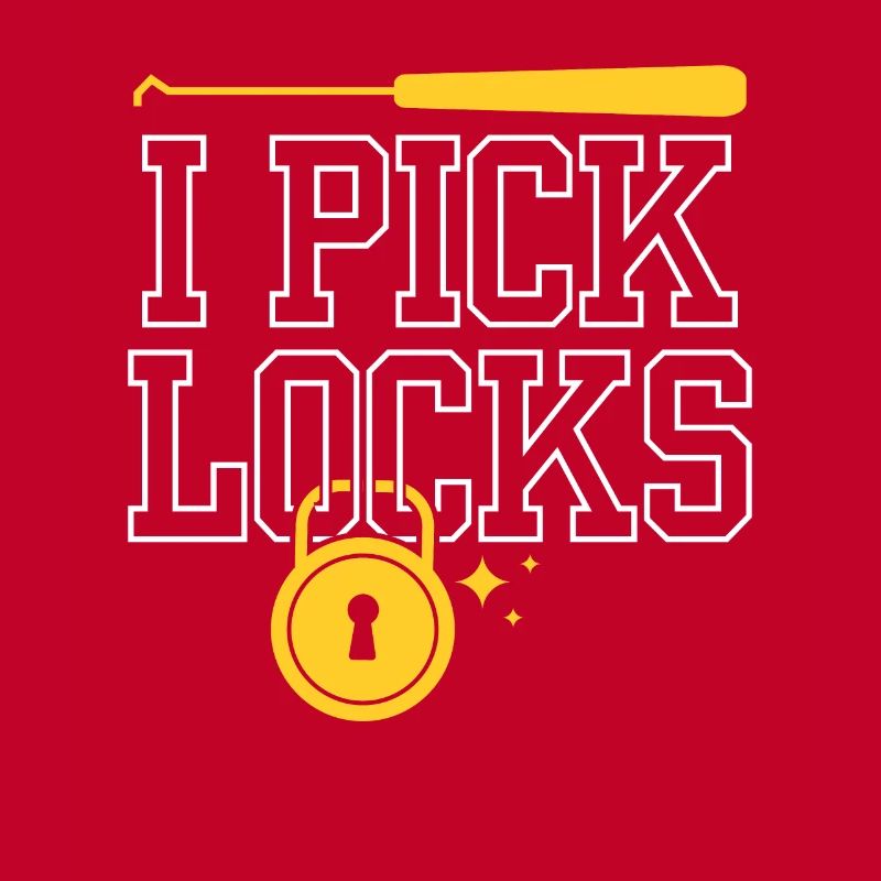 I Pick Locks Lock Picking Knacker Lock