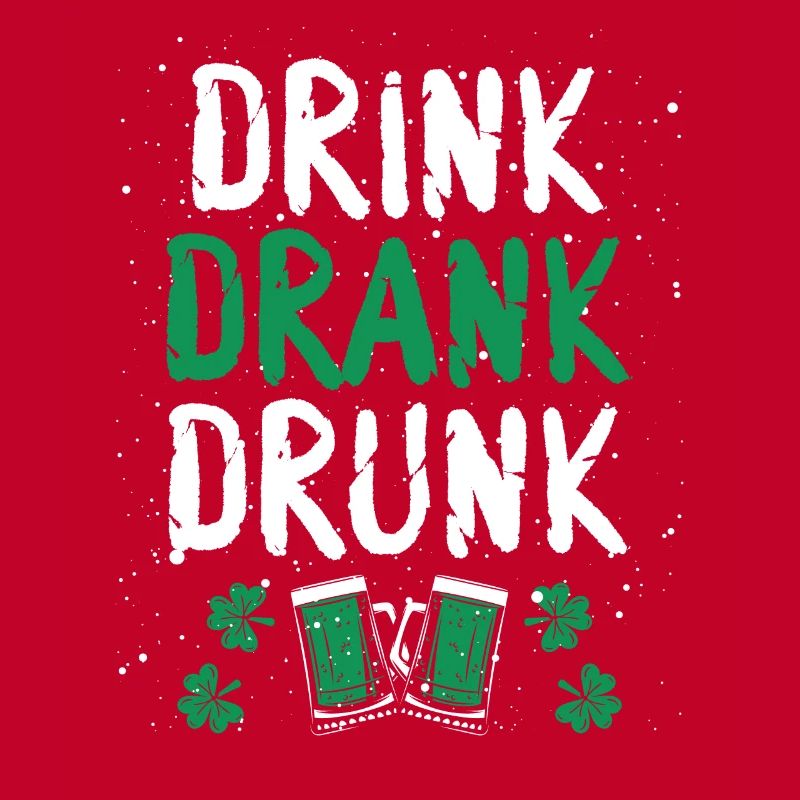 Drunk drinking