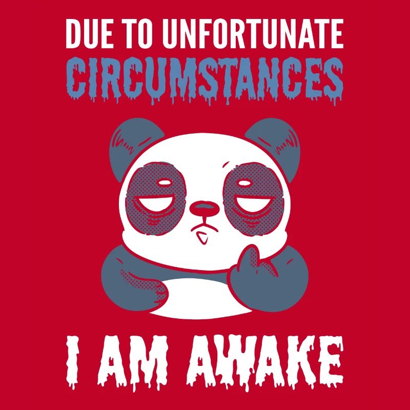 En raison de circonstances malheureuses, je suis éveillé Panda