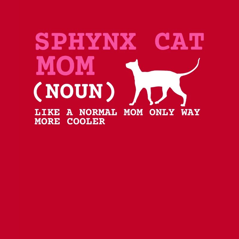 Sphynx Maman Chat Sans Poils Propriétaire de Chat