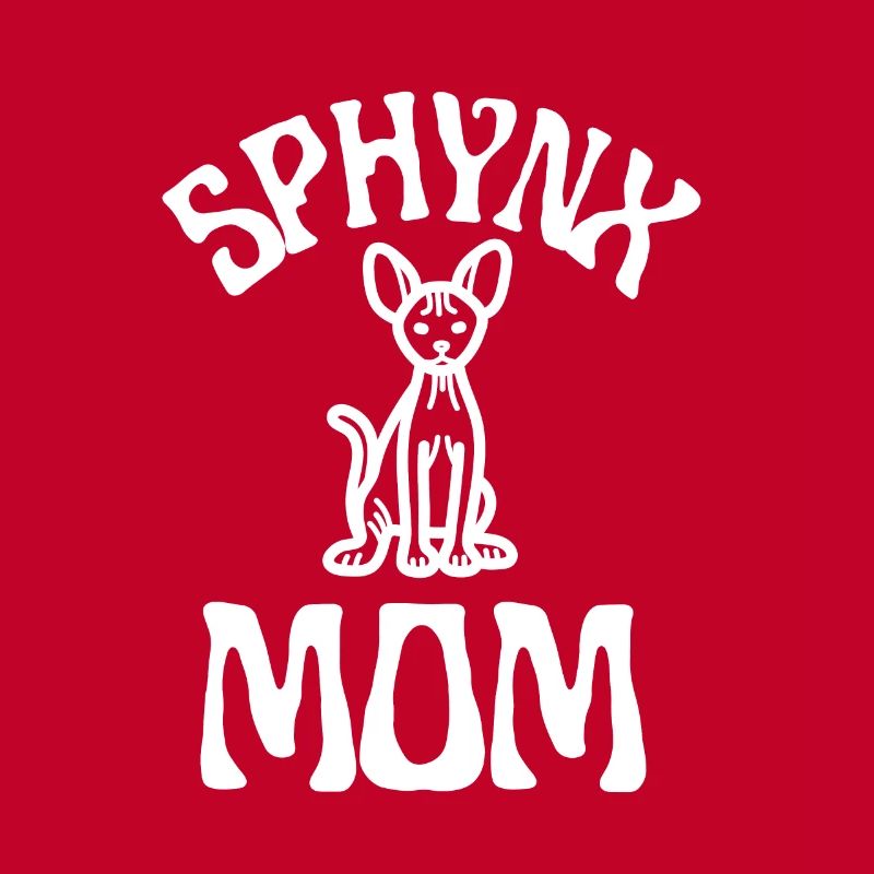 Sphynx Maman Chat Sans Poils Propriétaire de Chat