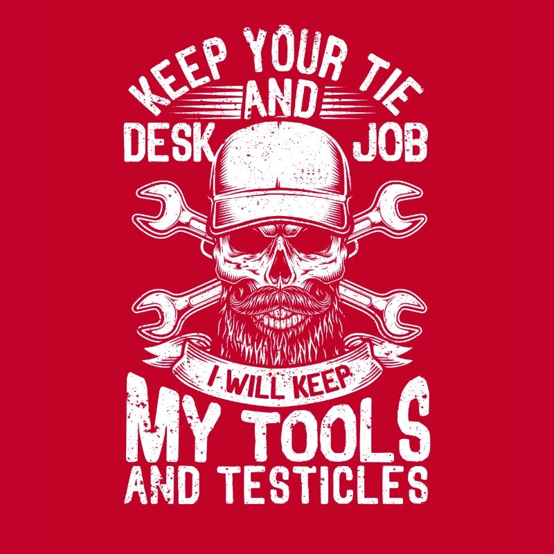 Keep your tie and desk