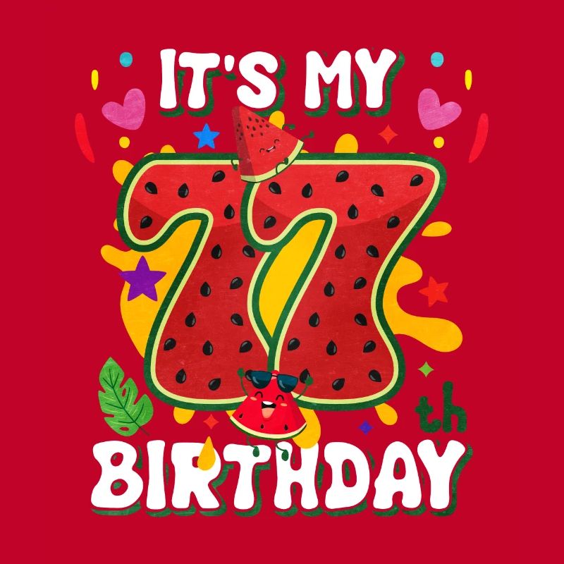 77e anniversaire Pastèque