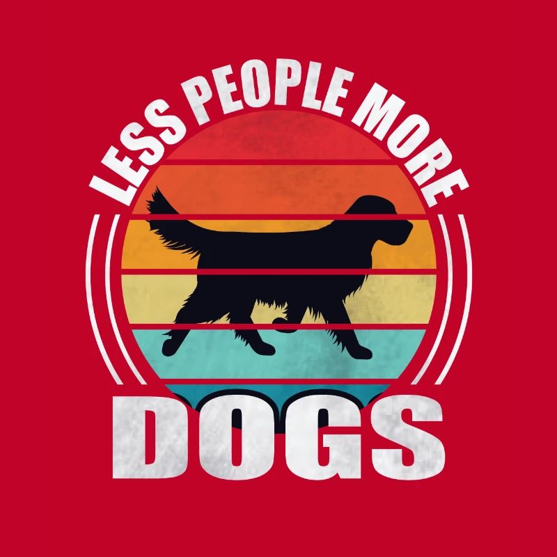 Moins de gens Plus de chiens