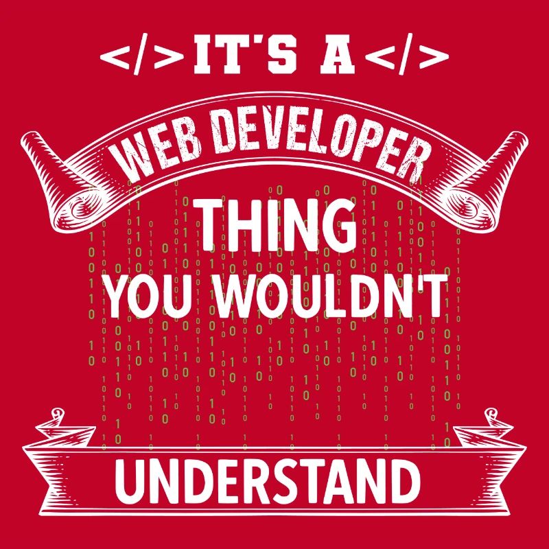 Webentwickler Programmierer Vintage Morgenroutine