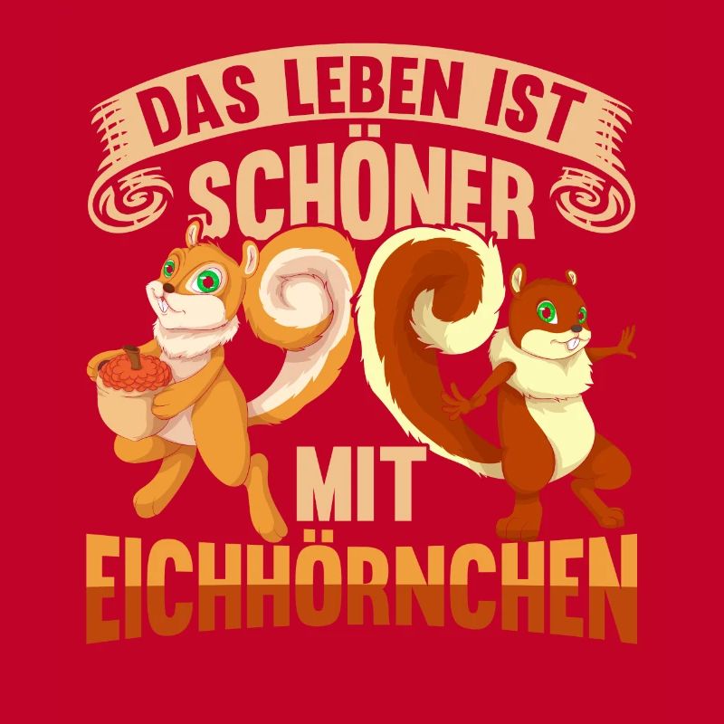 Waldbewohner Wald Tier Geschenk Eichhörnchen