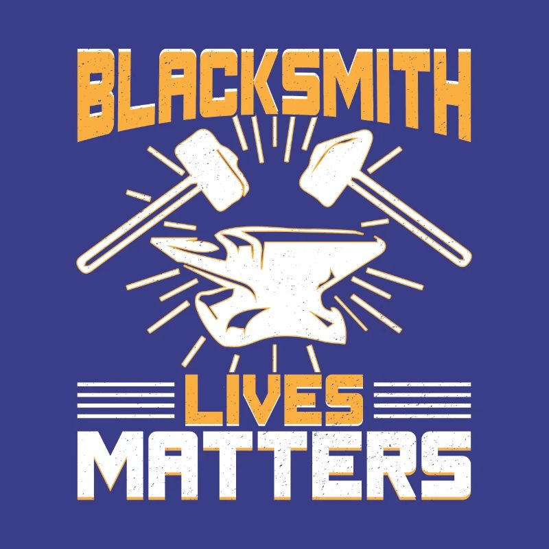 Blacksmith Lives Matters Idée cadeau de forgeron