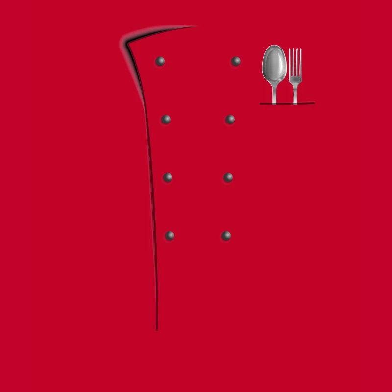 Chef Coat Uniform Jacket Culinary Cooking