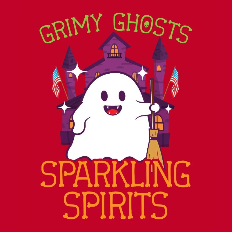 Grim ghosts, sparkling ghosts, janitors
