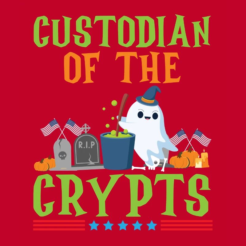 Custode de la crypte Gardien de l’école Halloween