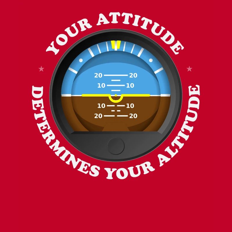 Your Attitude Determines Your Altitude -