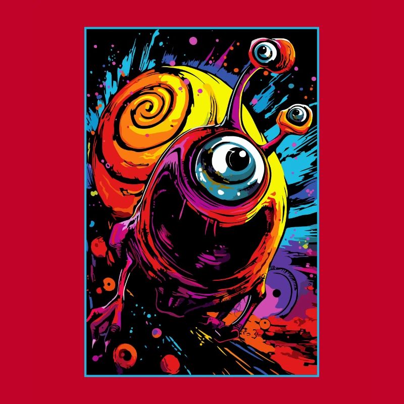 L’escargot d’acide extraterrestre atomique