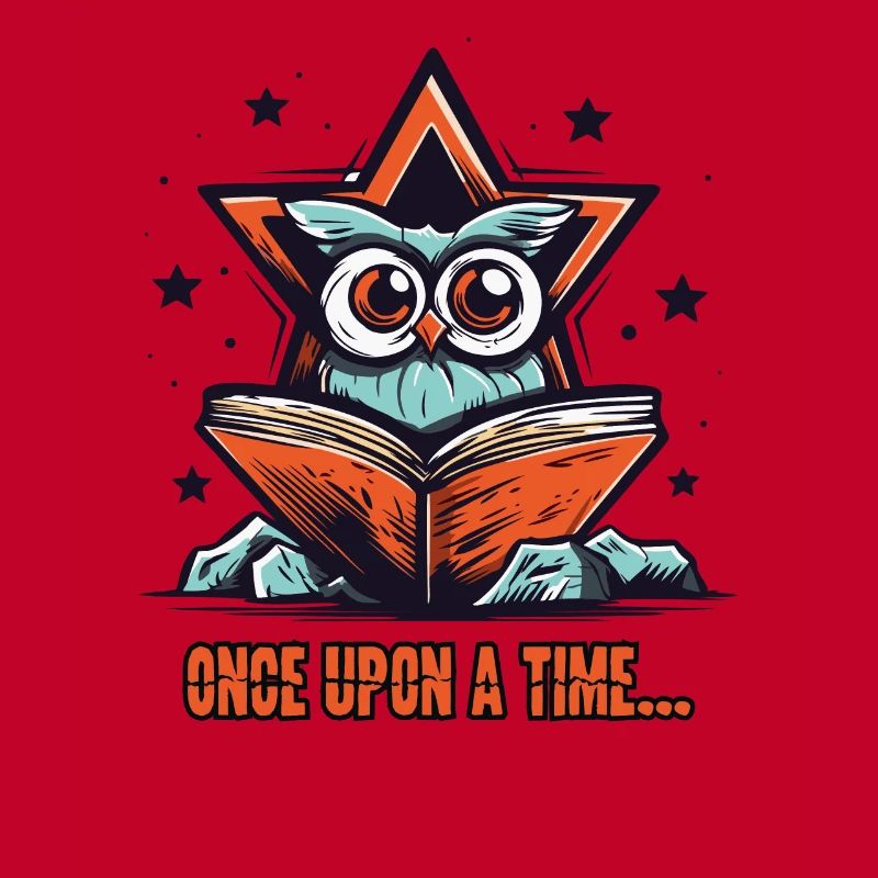 Es war einmal, Eine Bücher lesende Eule