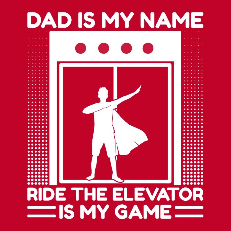 Funny Elevator Mechanic Dad My Name Elevator Game