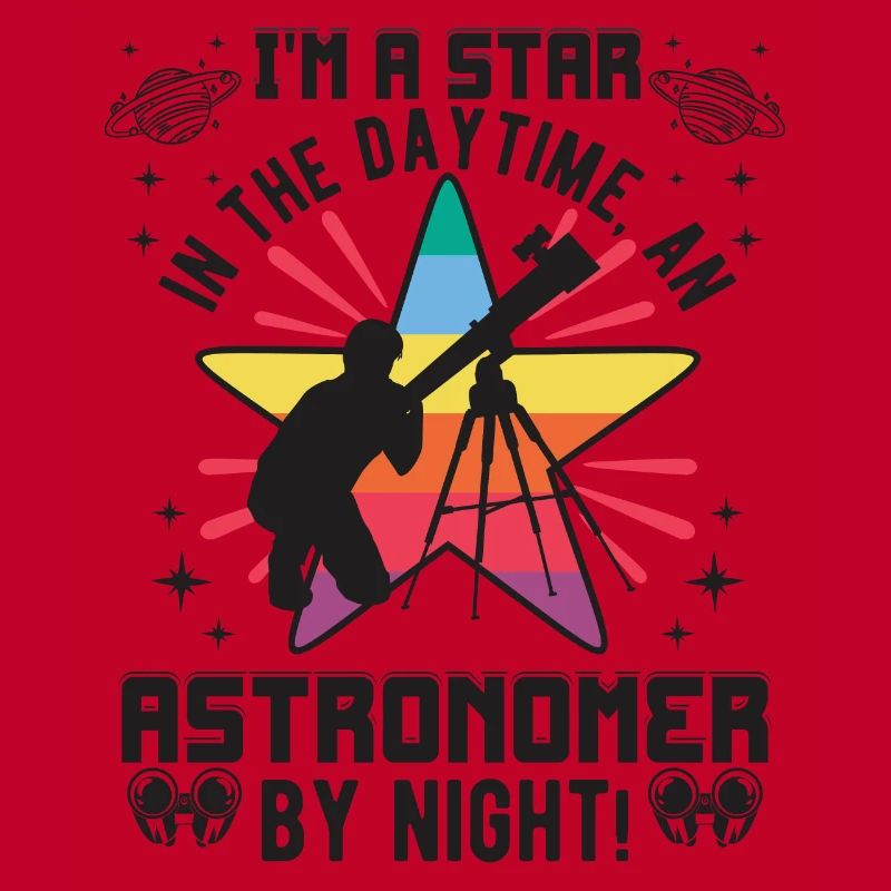 Tagsüber bin ich ein Star, nachts ein Astronom!
