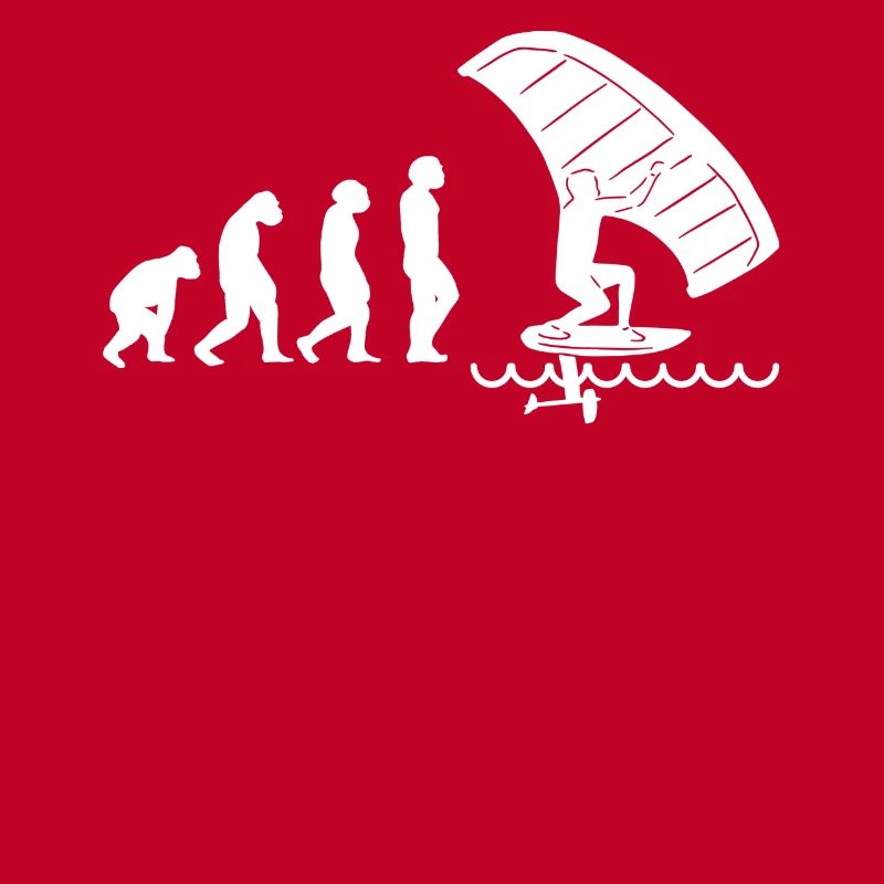 Wingfoil Surfer Wingfoiling Hydrofoil Evolution