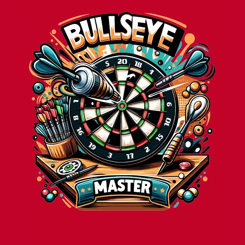Bullseye Master : Conception de fléchettes colorées