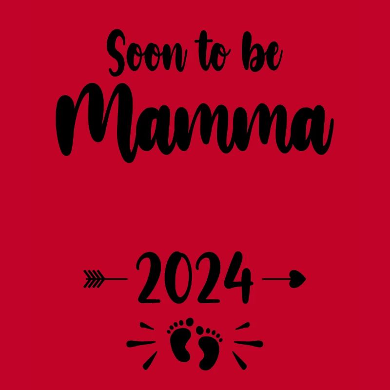 Mama wird bald Mutter 2024 Mutter schwangere Kinder Mot