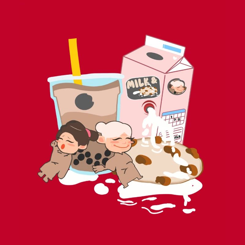 Biscuits et lait