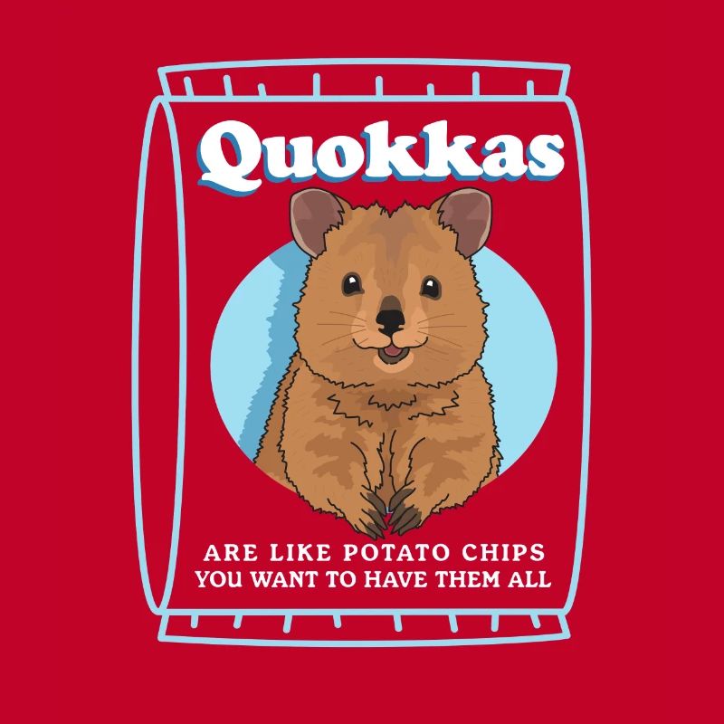 Quokka Kangourous à queue courte Quokkas cadeau