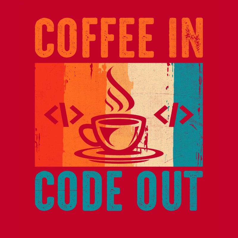 Coffee Coding Programmer Coder Developer Nerd Coff