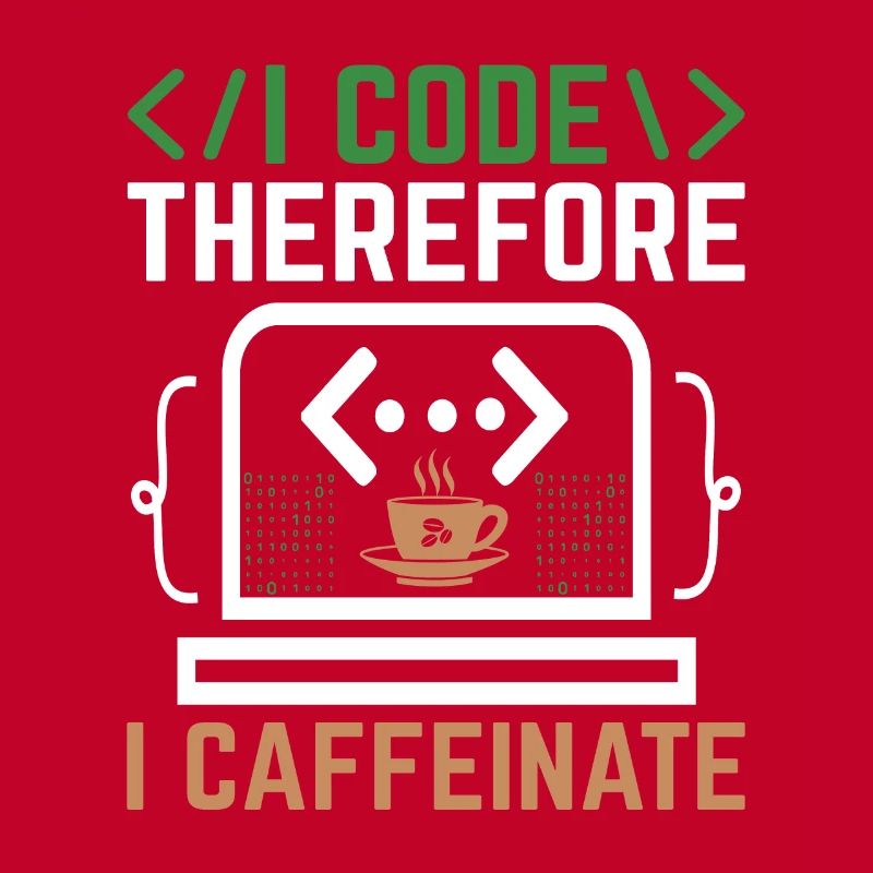 Kaffee-Codierung Programmierer Programmierer Entwickler Nerd Coff